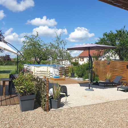 Le Heron Pourpre B&B Gastronomique Cronat Bagian luar foto