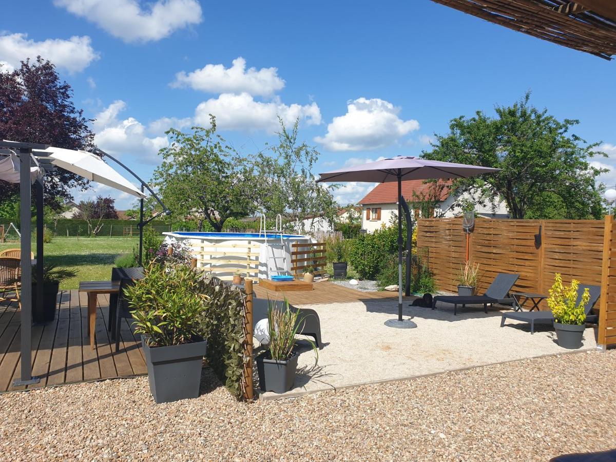 Le Heron Pourpre B&B Gastronomique Cronat Bagian luar foto