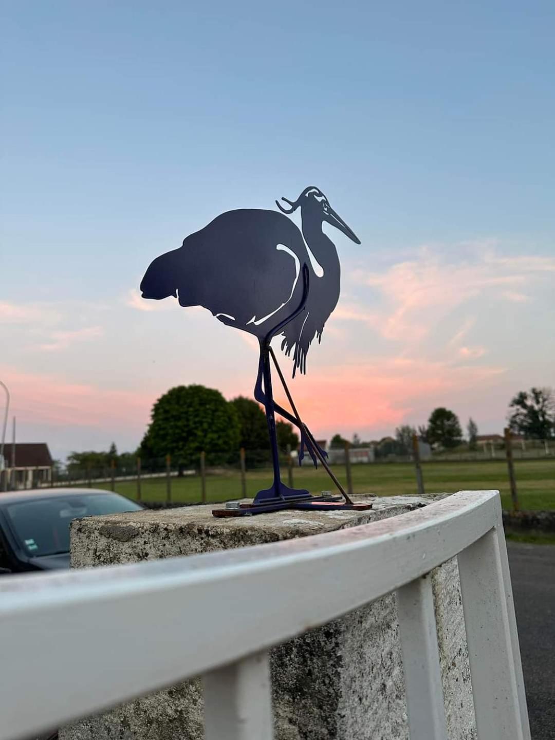 Le Heron Pourpre B&B Gastronomique Cronat Bagian luar foto